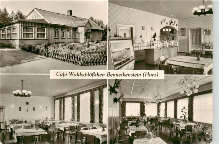 Benneckenstein Harz Cafe Waldschloesschen Gastraeume Theke