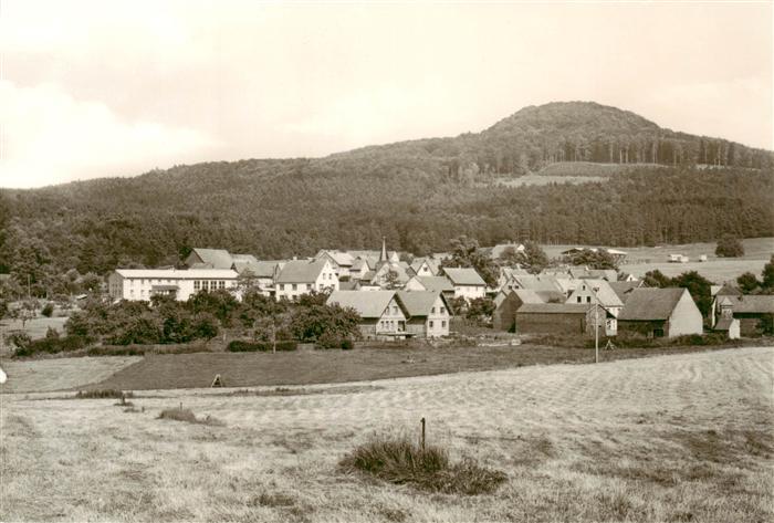 Urnshausen Thueringen mit OT Bernshausen und Stopfelskuppe