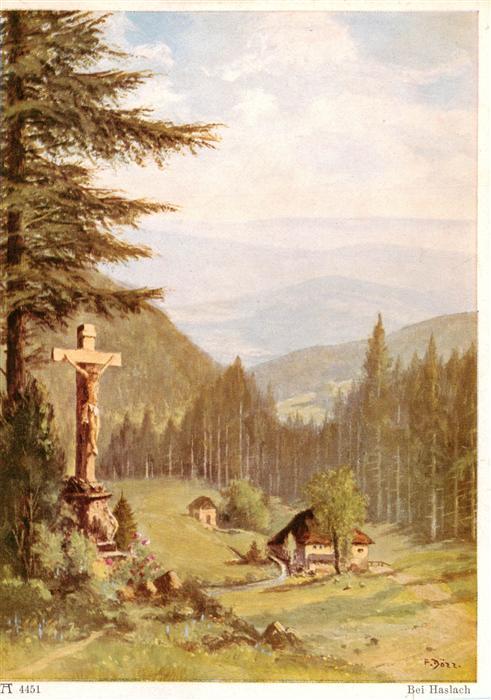 Haslach Kinzigtal Panorama Kreuz
