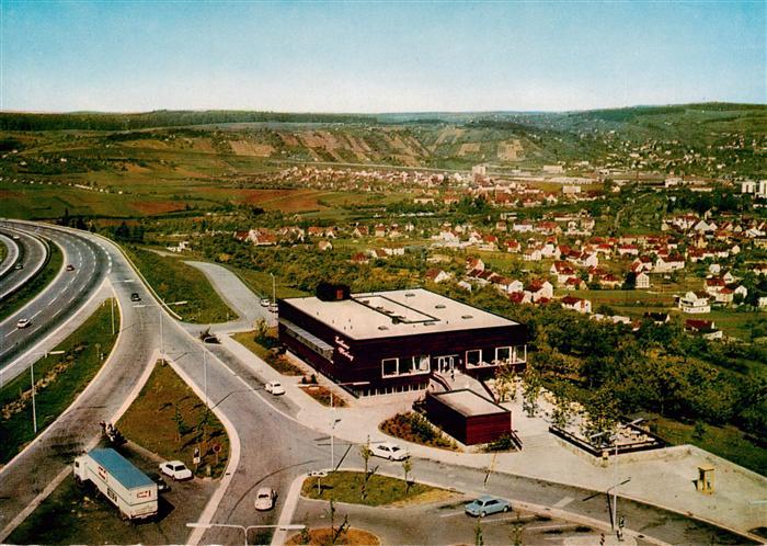 Wuerzburg Bayern BAB Rasthaus Wuerzburg Nord Fliegeraufnahme
