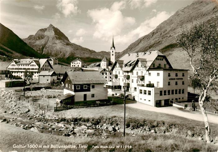 Galtuer Tirol mit Ballunspitze