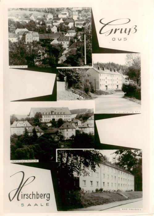 Hirschberg Saale Schlossberg Pestalozzischule Plauensche Strasse AWG Neubau