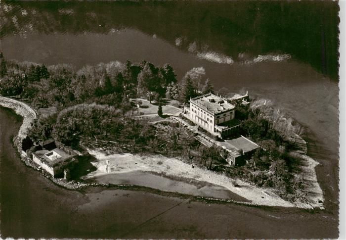Isole di Brissago Parco botanico Fliegeraufnahme