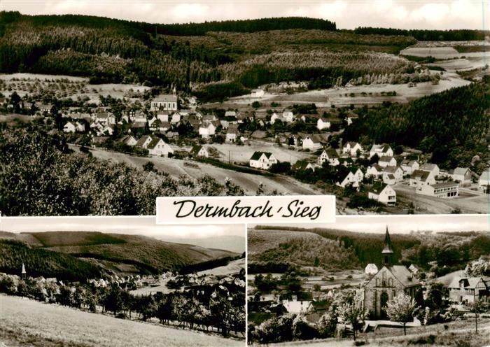 Dermbach Sieg Panorama Kirche