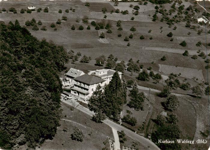 Rickenbach AG Kurhaus Waldegg Fliegeraufnahme