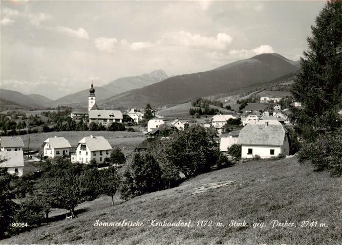Krakaudorf Steiermark AT Panorama mit Preber