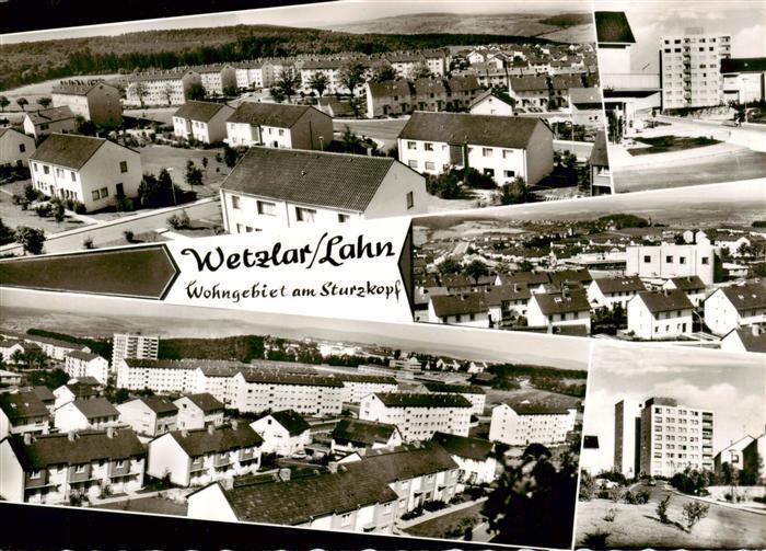 Wetzlar Lahn Wohngebiet am Sturzkopf Fliegeraufnahmen