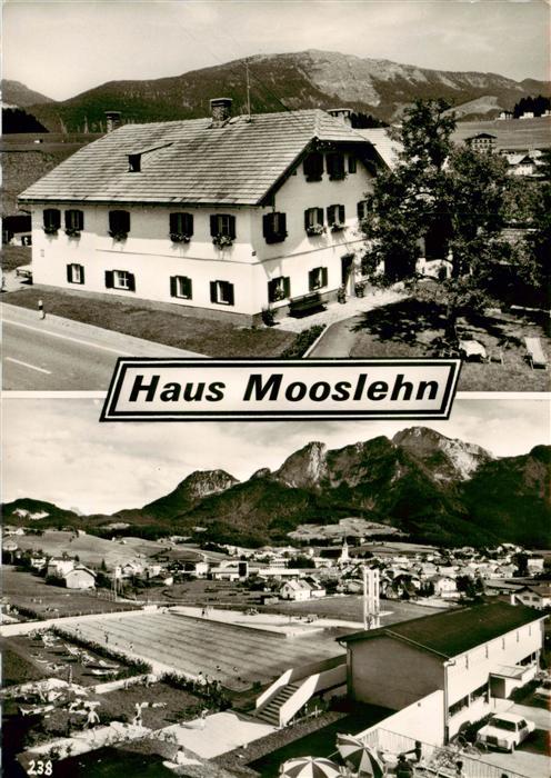 Abtenau AT Haus Mooslehn Gaestehaus Pension Freibad Panorama
