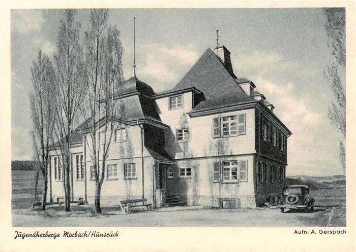 Morbach  Hunsrueck Jugendherberge Kupfertiefdruck