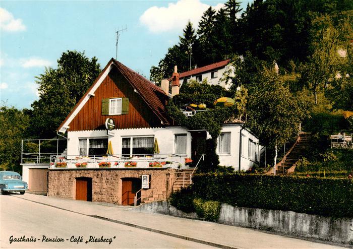 Murrhardt Rems-Murr-Kreis BW Gasthaus Pension Cafe Riesberg