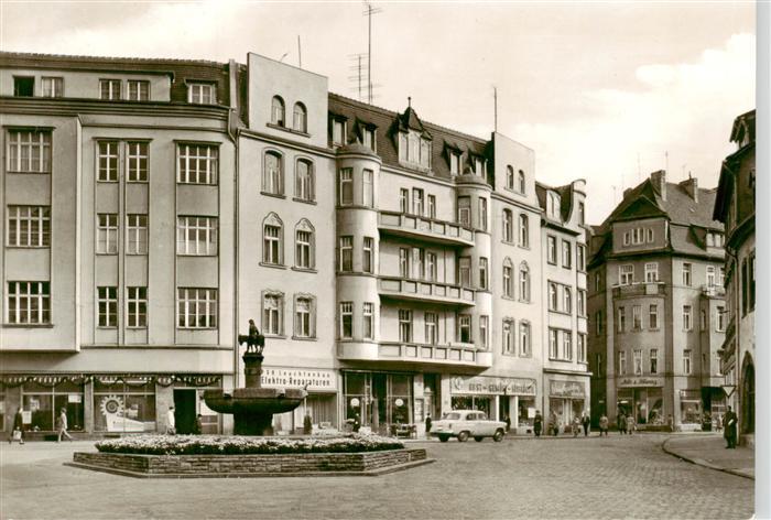 Halle Saale Eselsbrunnen auf dem Alten Markt