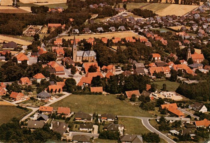 Berge Bersenbrueck Quakenbrueck Fliegeraufnahme