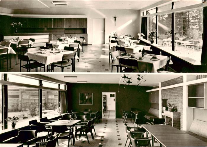 Iburg Teutoburger Wald Muetterkurheim St. Anna Speisesaal Tagesraum