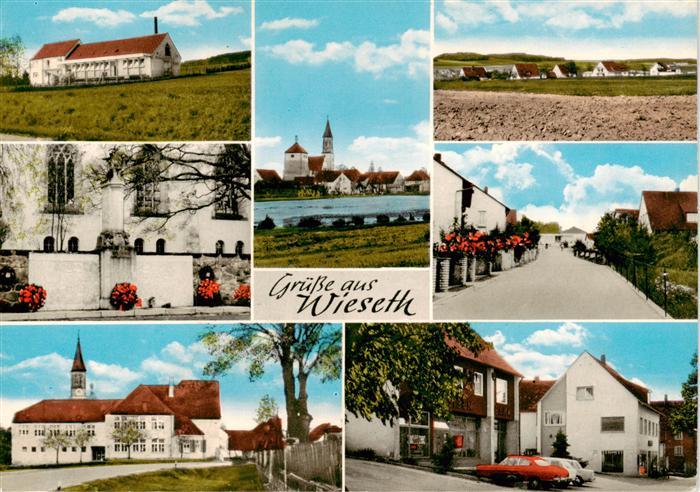 Wieseth Teilansichten Kirche