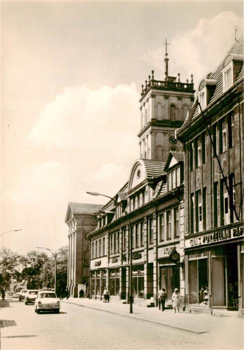 Neustrelitz Mecklenburg-Vorpommern Schliemannstrasse