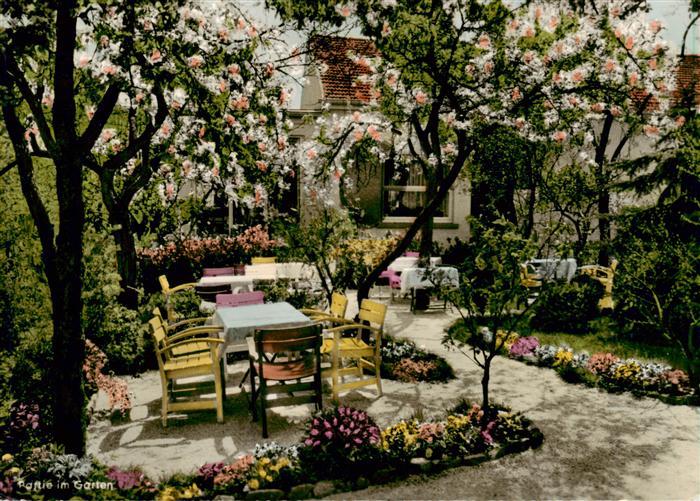 Schneidhain Koenigstein Taunus Gaststaette Rothenbaecher Gartenpartie