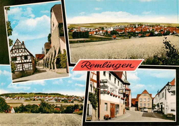Remlingen Unterfranken Panorama Ortsmotive Innenstadt