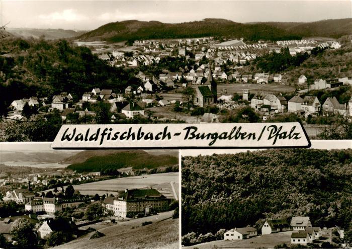 Waldfischbach-Burgalben Panorama Teilansichten Bromsilber