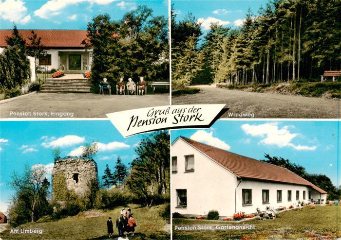 Bad Holzhausen Luebbecke Preussisch Oldendorf NRW Pension Stork Waldweg Garten B
