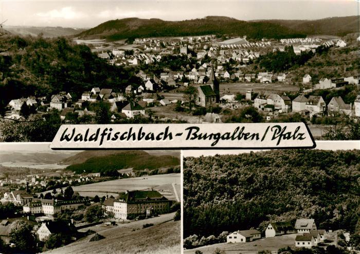 Waldfischbach-Burgalben Panorama Teilansichten Bromsilber