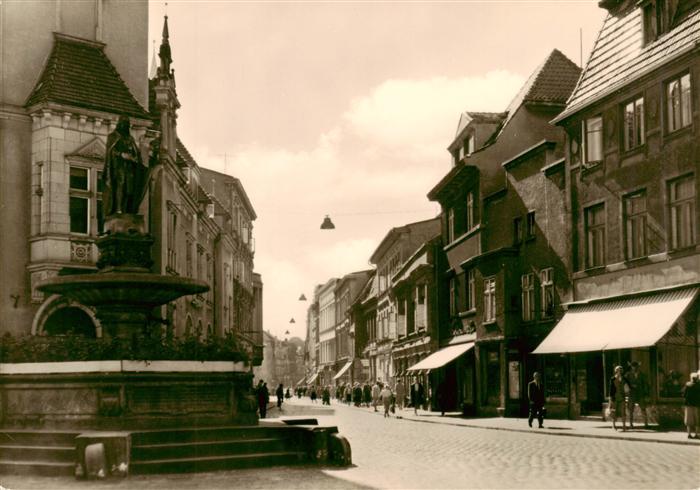 Guestrow Mecklenburg Vorpommern Strasse des Friedens