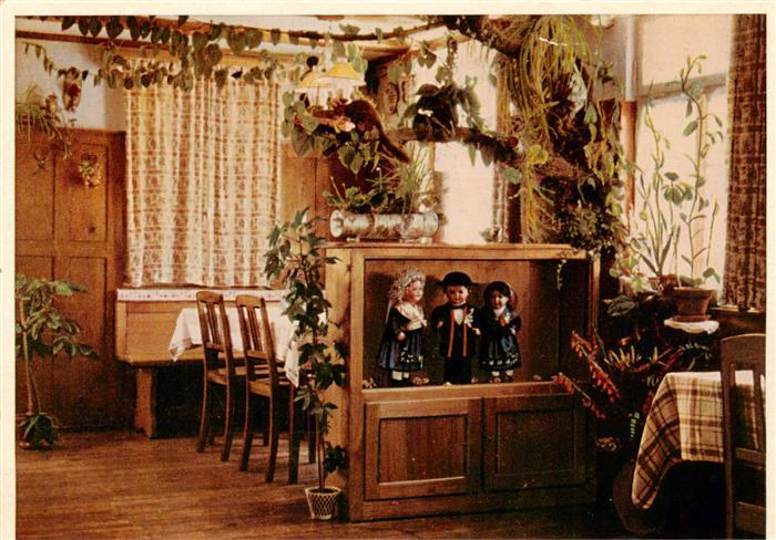 Fischerbach Haslach Kinzigtal Gasthaus Krone Gastraum