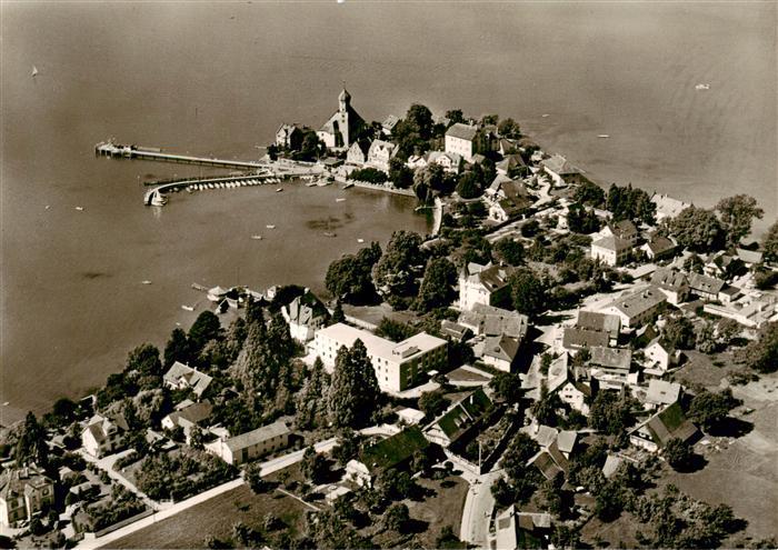 Wasserburg Bodensee Fliegeraufnahme
