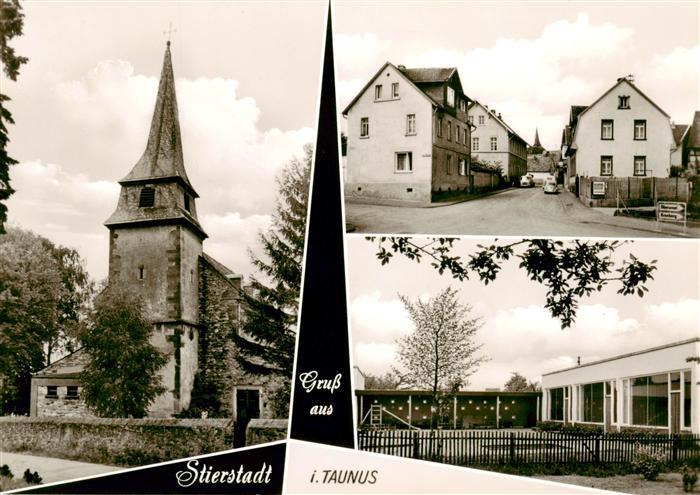 Stierstadt Taunus Kirche Ortsmotiv Kindergarten