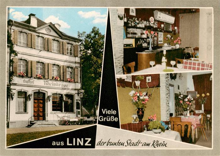 Linz Rhein Gasthof Rheinkrone Restaurant