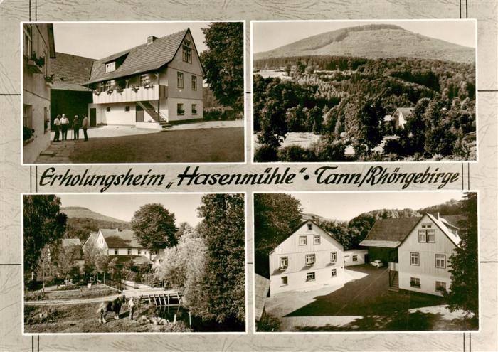 Tann Rhoen Erholungsheim Hasenmuehle am Fusse des Haselberges im Ulstertal Broms