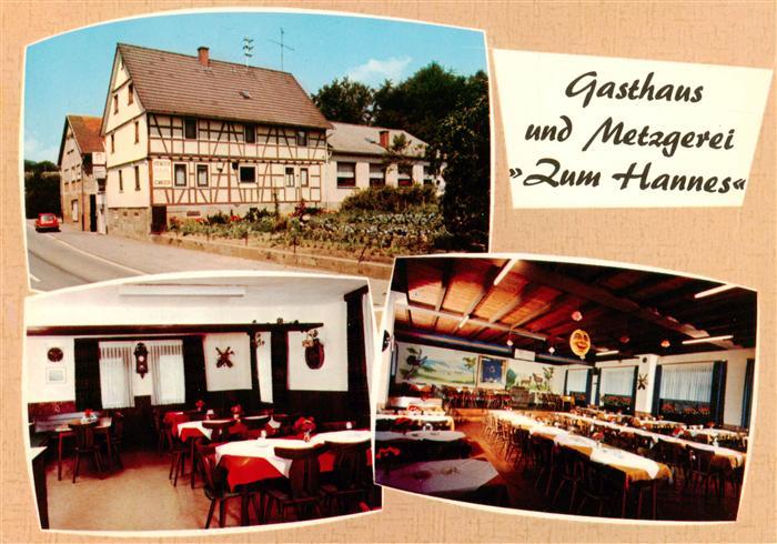 Linnenbach Gasthaus Metzgerei Zum Hannes Restaurant Festsaal