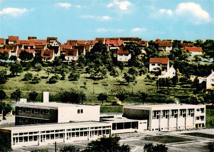 Neckartenzlingen Teilansicht mit Schule