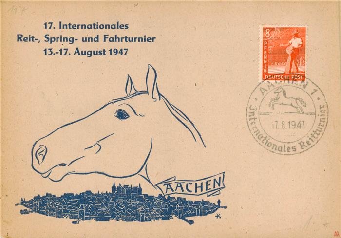 Aachen Internationales Reit- Spring- und Fahrturnier