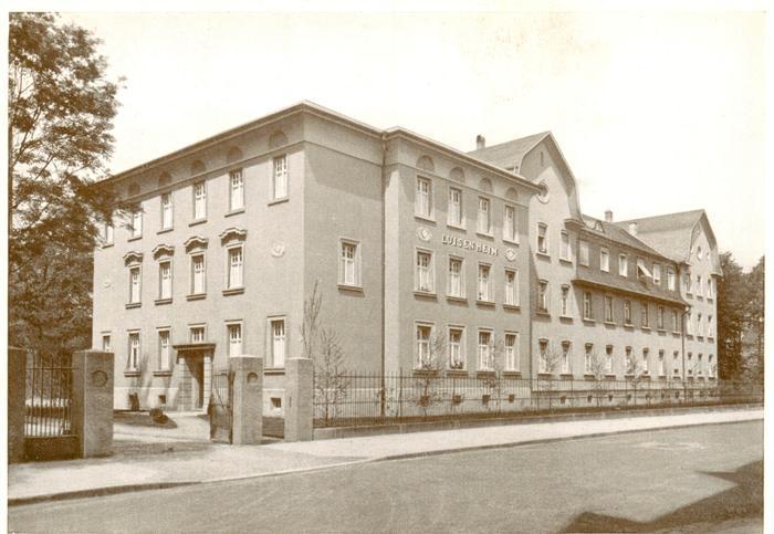 Karlsruhe Baden Altersheim der Schwestern des Badischen Frauenvereins vom Roten