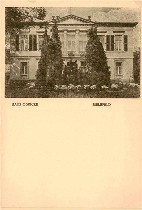 BIELEFELD  CITY Haus Goericke