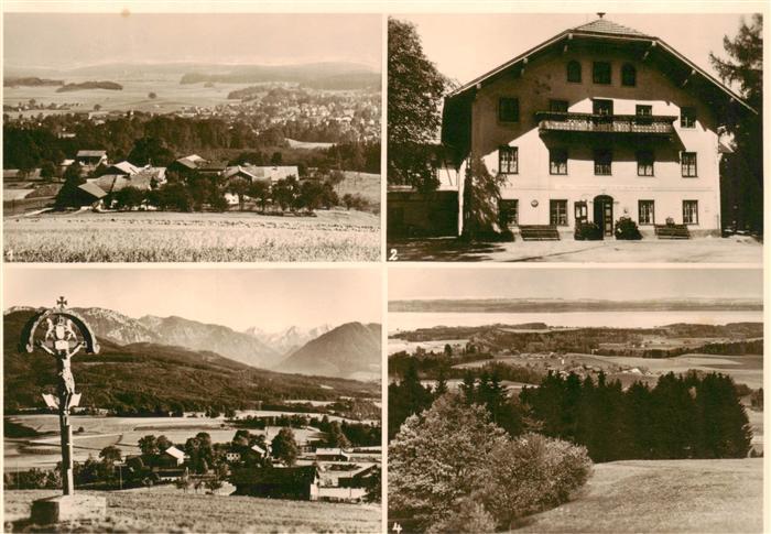 Hochberg Siegsdorf Hoefen Gasthaus Hochberg Alpenblick Chiemsee