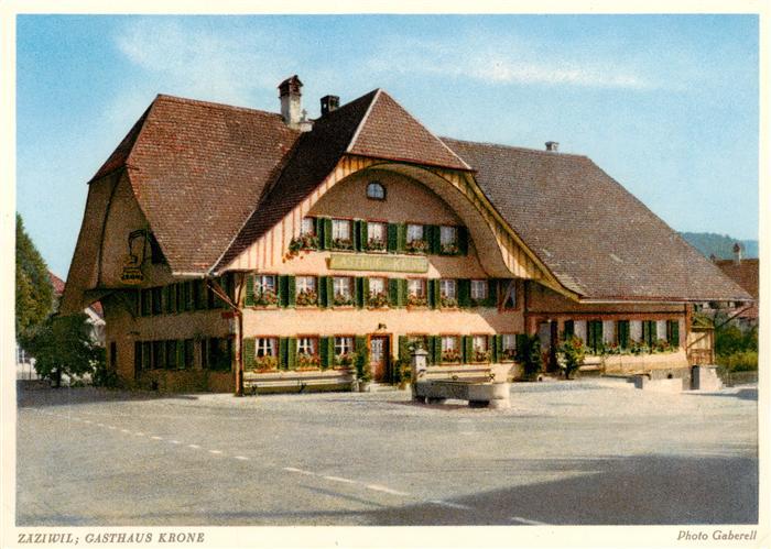 Zaeziwil BE Gasthaus Krone