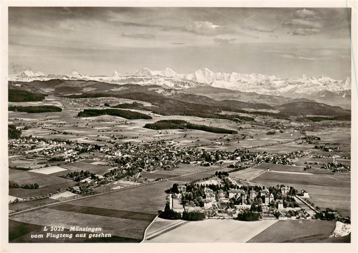 Muensingen Konolfingen BE Fliegeraufnahme