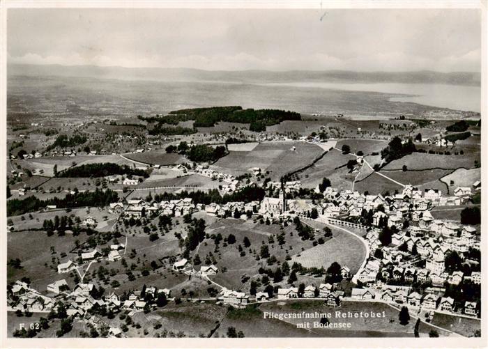 Rehetobel Fliegeraufnahme mit Bodensee