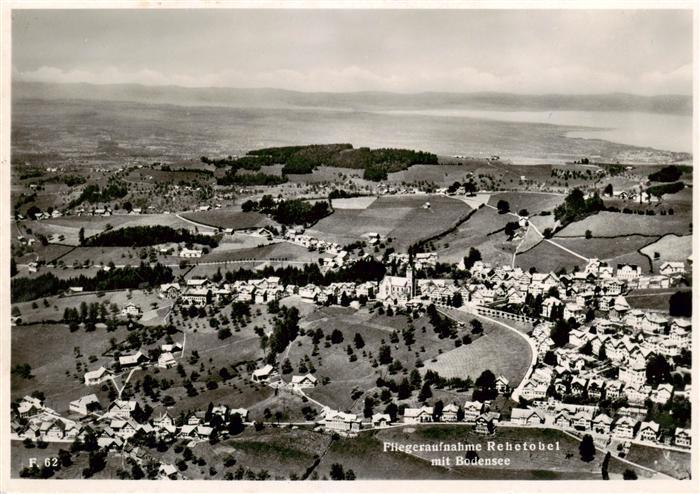 Rehetobel mit Bodensee Fliegeraufnahme