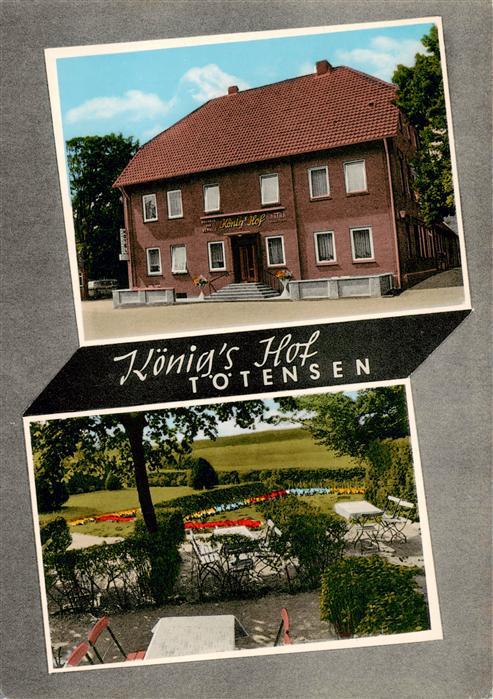 Toetensen Rosengarten Gaststaette Koenigs Hof Parkterrasse