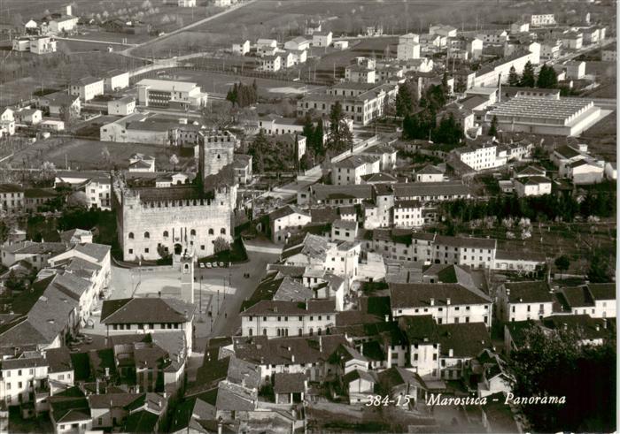 Marostica Vicenza IT Fliegeraufnahme