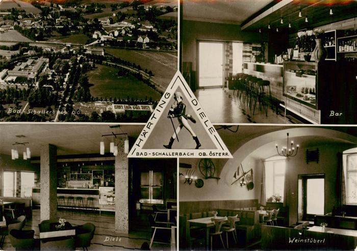 Bad Schallerbach Fliegeraufnahme Haerting Diele Bar Weinstueberl