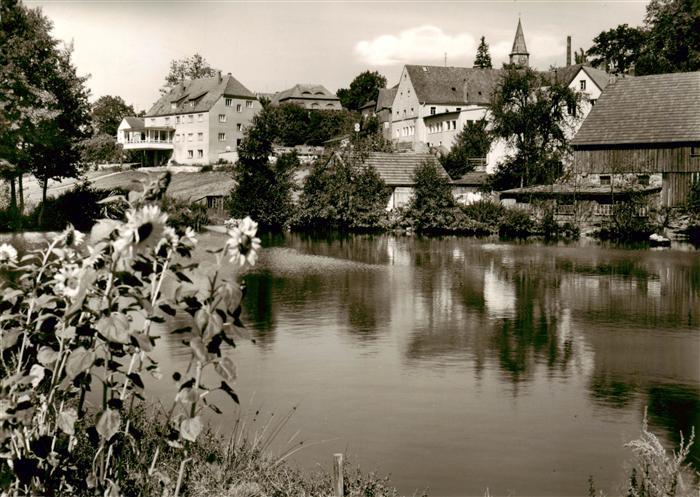 Friedenfels Oberpfalz Bayern Ortsmotiv Weiher