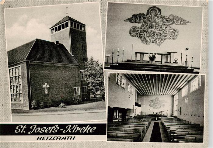 Hetzerath Erkelenz St Josefs Kirche Inneres