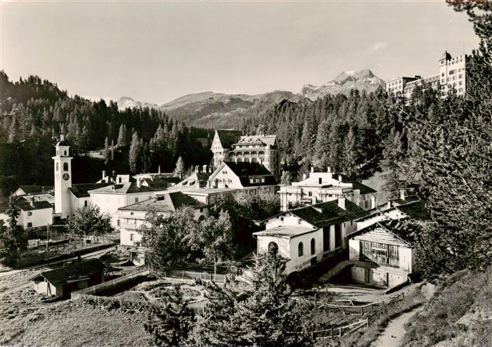 Sils Maria GR Ortsansicht