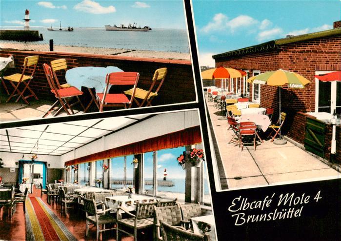 Brunsbuettel Elbcafe Mole 4 Gastraum Freiterrasse