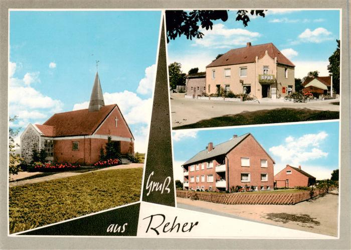 Reher  Holstein Itzehohe Kirche Gasthaus Wohnhaeuser