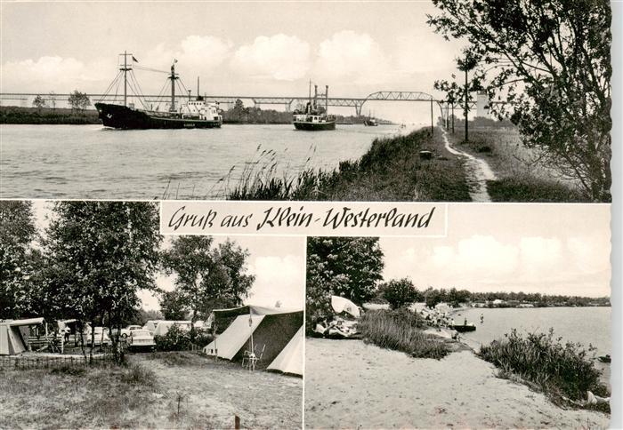 Hochdonn Campingplatz Klein Westerland Hochbruecke Strand