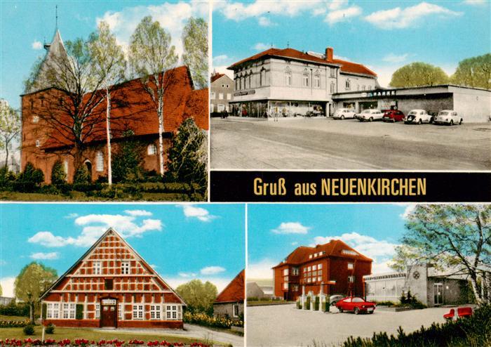Neuenkirchen Cuxhaven Kirche Kaufhaus Fachwerkhaus